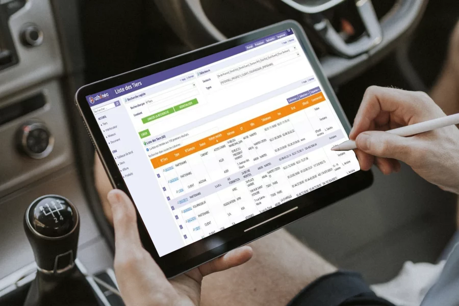Atheneo erp avec application mobile et tablette